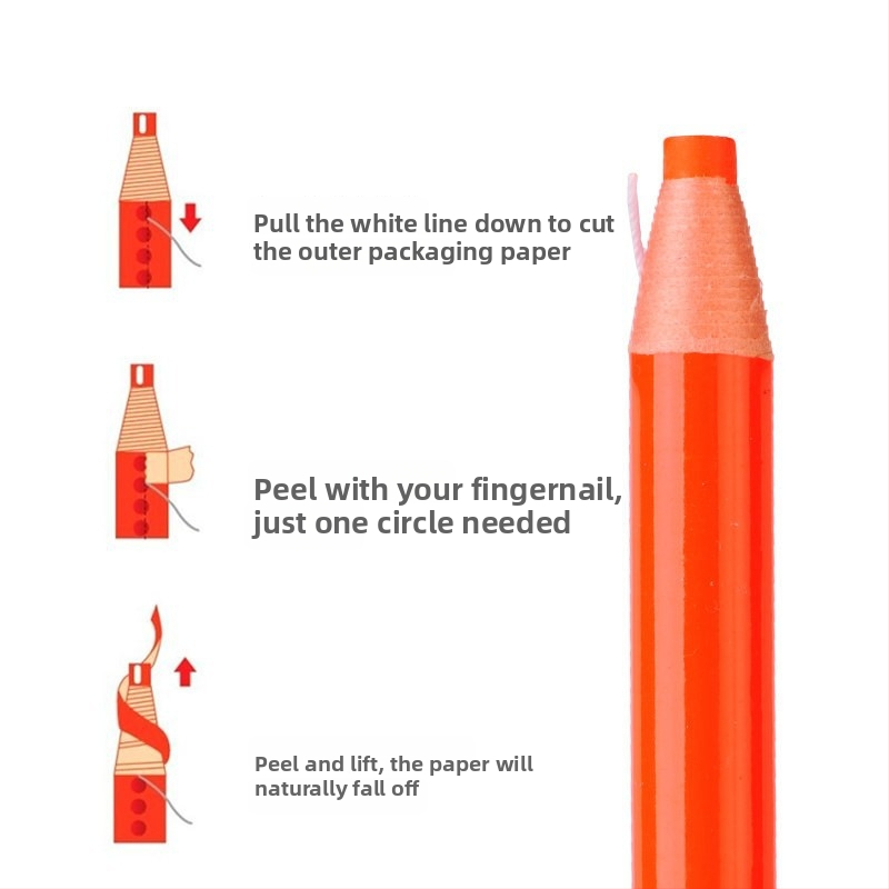 Liberty No.7600 Крейон за индустриални повърхности: кожа, стъкло, метал и керамика; корпус от смола; Crayon серия; неизтриваем