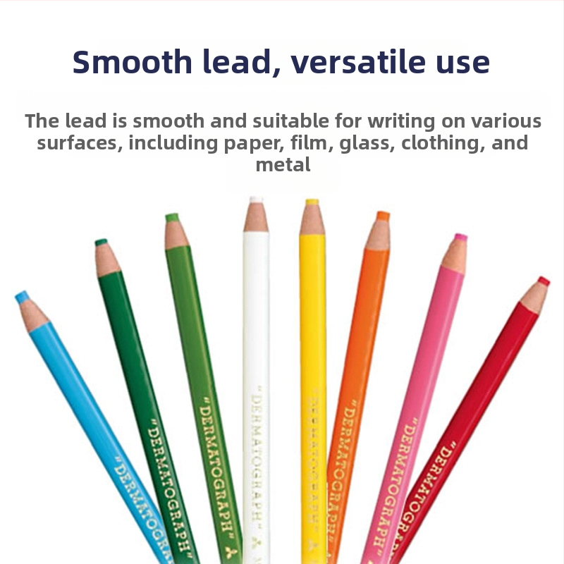 Liberty No.7600 Крейон за индустриални повърхности: кожа, стъкло, метал и керамика; корпус от смола; Crayon серия; неизтриваем