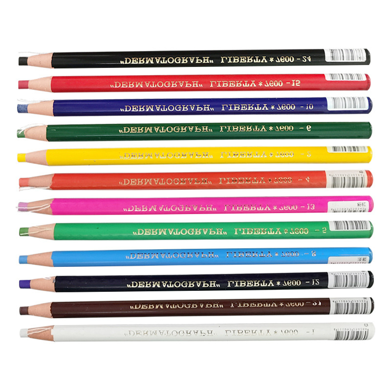 Liberty No.7600 Крейон за индустриални повърхности: кожа, стъкло, метал и керамика; корпус от смола; Crayon серия; неизтриваем