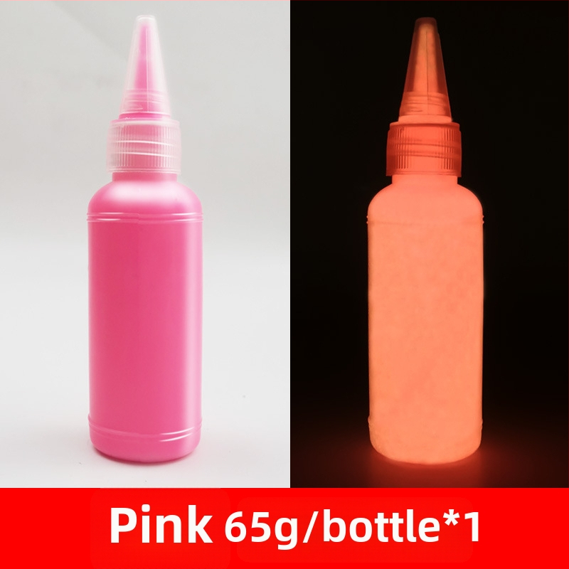 Luminozāka akrila krāsa, 60 ml, ūdens bāzes, spīd tumā, piemērota sienu un studijas gleznošanai