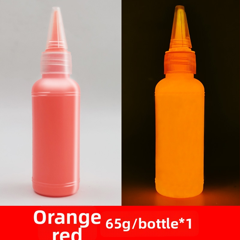 Luminozāka akrila krāsa, 60 ml, ūdens bāzes, spīd tumā, piemērota sienu un studijas gleznošanai