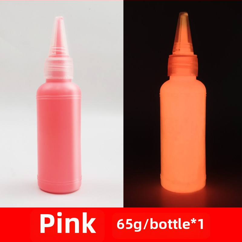 Luminozāka akrila krāsa, 60 ml, ūdens bāzes, spīd tumā, piemērota sienu un studijas gleznošanai