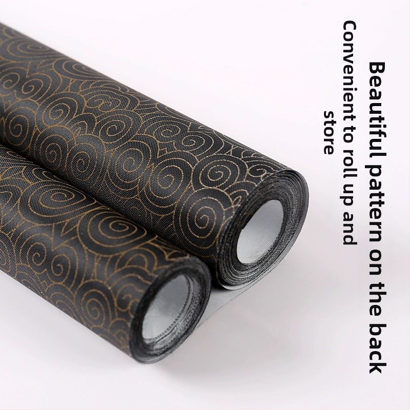 Kaligrafijos praktikos drobė vandens rašymui su ryžių tinkleliu, netkotas brokatas, stačiakampio formos