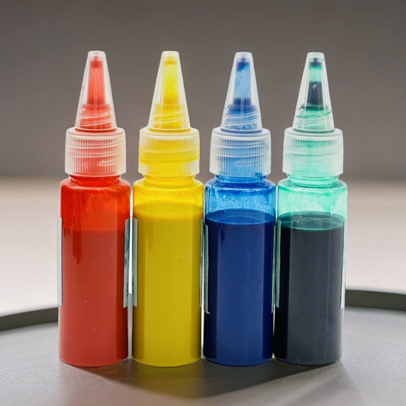 Lako pigmentų rinkinys DIY tuščiam sulankstomam fanui, 20 ml, Kinijos tapybai