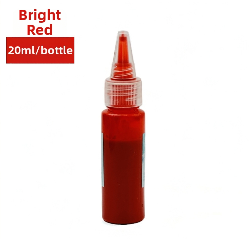 Lako pigmentų rinkinys DIY tuščiam sulankstomam fanui, 20 ml, Kinijos tapybai