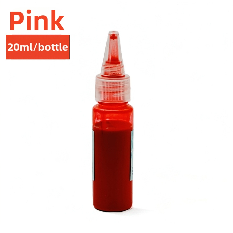 Lako pigmentų rinkinys DIY tuščiam sulankstomam fanui, 20 ml, Kinijos tapybai