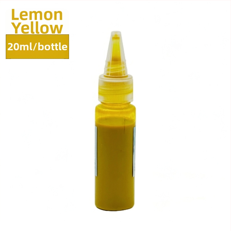 Lako pigmentų rinkinys DIY tuščiam sulankstomam fanui, 20 ml, Kinijos tapybai