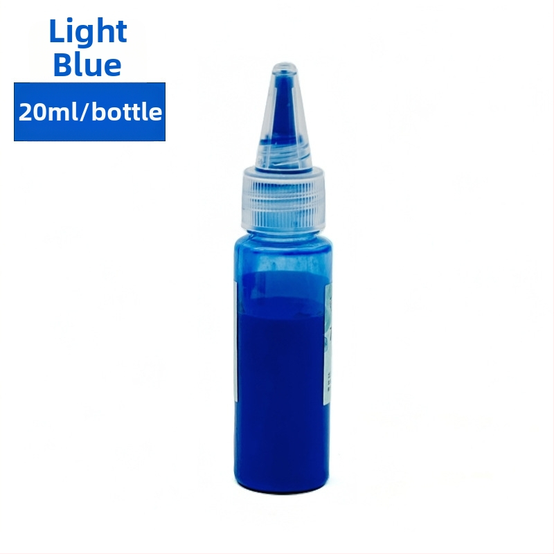 Lako pigmentų rinkinys DIY tuščiam sulankstomam fanui, 20 ml, Kinijos tapybai