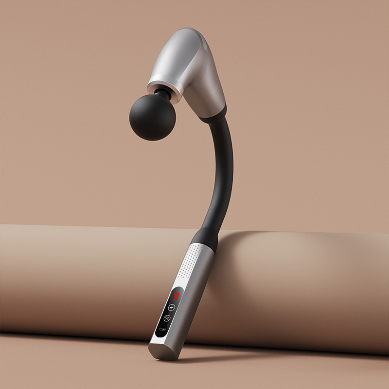 Profesionalni masažni uređaj s 4 nastavcima, 5+ brzina, ugrađena baterija 1000–1200 mAh, niski nivo buke (<36 dB)