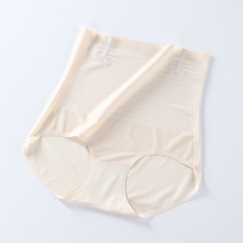 Kõrge taljega vormiv alus naistele, kõhu toetus ja puusade tõstmine, hingav Ice Silk kootud materjal, 60% nailon, puuvillane vooder piirkonnas, õmblusteta