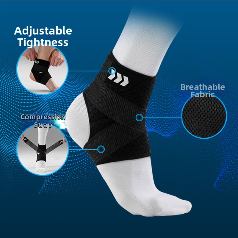 Kulkšnies orthozė krepšiniui – universali čiurnos palaikymo įtvara stabilizacijai ir reabilitacijai (Medžiaga: guma/nylonas/polisteris; Sportas: krepšinis; Apsaugos dalis: čiurna; Kategorija: čiurnos įtvaras)