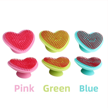 Honglin Rokas silikonizēta sejas attīrīšanas suka – nav elektriska, piemērota visiem ādas tipiem, 4 gadu derīguma termiņš