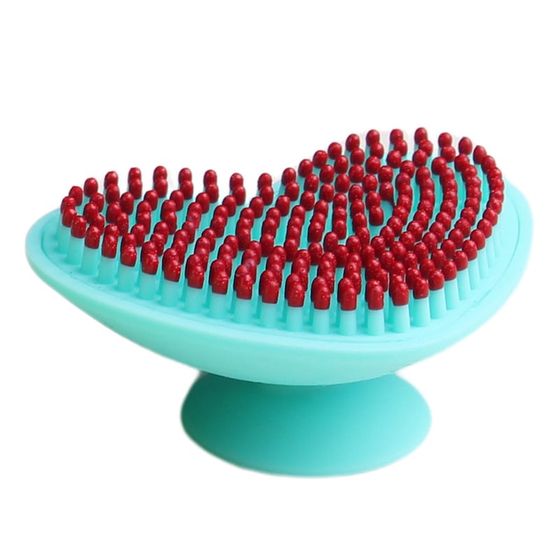 Honglin силиконова ръчна почистваща четка за лице – неелектрическа, за всички типове кожа, 4-годишен срок на годност