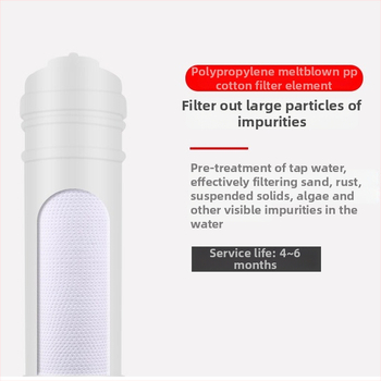 Vandens valymo ultrafiltracijos filtravimo elementas, PP medžiaga, modelis JQ-LX001, filtruoja smėlį ir daleles, filtravimo tikslumas 0,01