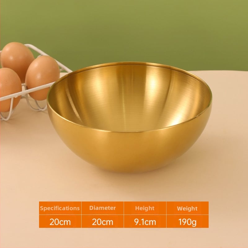 Nerūdijančio plieno salotų dubuo, šiuolaikiškas minimalistinis dizainas, kilmės vieta Čaozhou, Kinija