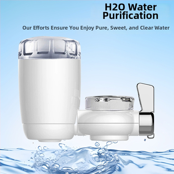 Kranui vandens valymo filtravimo elementas — aktyvuota anglis, diatominis keramikinis kompleksas, priešfiltras, netinka tiesiam gėrimui, prekė Neutral/BFK