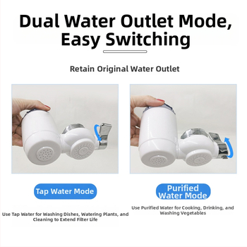 Kranui vandens valymo filtravimo elementas — aktyvuota anglis, diatominis keramikinis kompleksas, priešfiltras, netinka tiesiam gėrimui, prekė Neutral/BFK