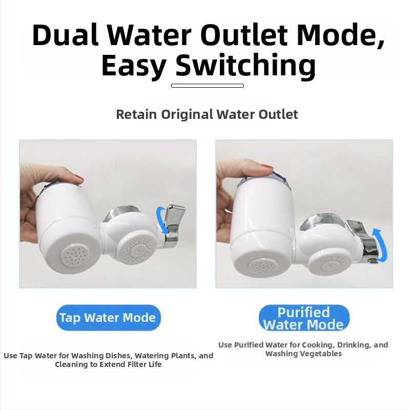 Kranui vandens valymo filtravimo elementas — aktyvuota anglis, diatominis keramikinis kompleksas, priešfiltras, netinka tiesiam gėrimui, prekė Neutral/BFK