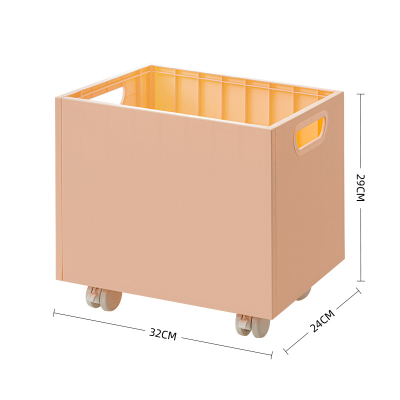 Po stalviršiu judantis plastikinis knygų lentynas su ratukais, SD-3829, 0,8 kg, 24 vnt. pakuotėje