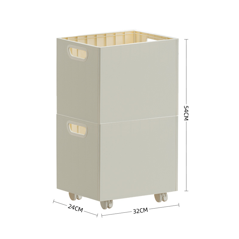 Po stalviršiu judantis plastikinis knygų lentynas su ratukais, SD-3829, 0,8 kg, 24 vnt. pakuotėje