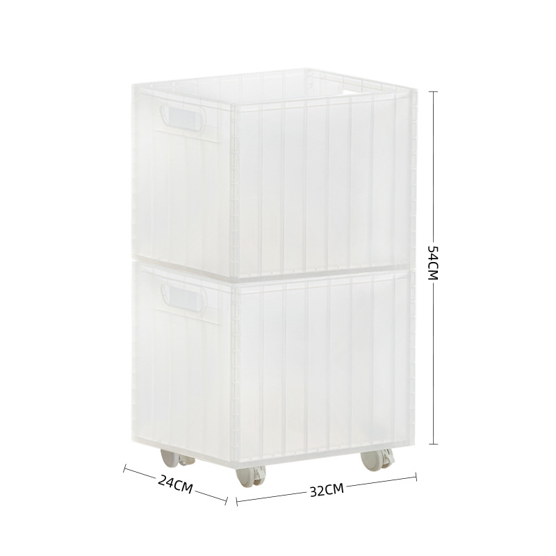 Po stalviršiu judantis plastikinis knygų lentynas su ratukais, SD-3829, 0,8 kg, 24 vnt. pakuotėje