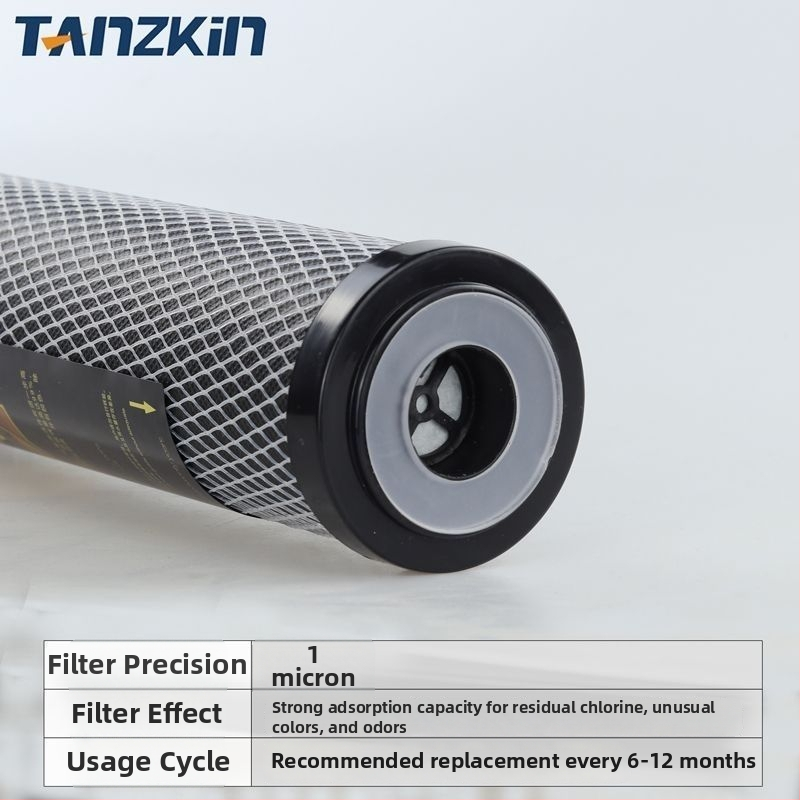 Vandens valymo filtrų kasetė, aktyvusis anglis, prekės ženklas Carbon Crystal, modelis 100z, talpa 6000 L