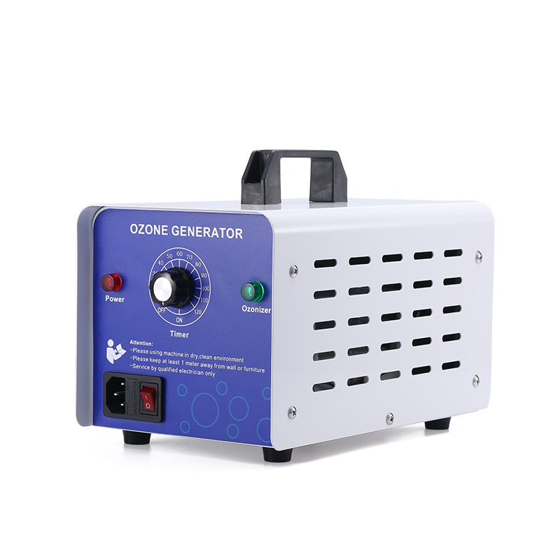Qili Nešiojamas ozono generatorius namų naudojimui – 30–70 m², formaldehido šalinimas, kvapų pašalinimas, dezinfekcija ir sterilizacija