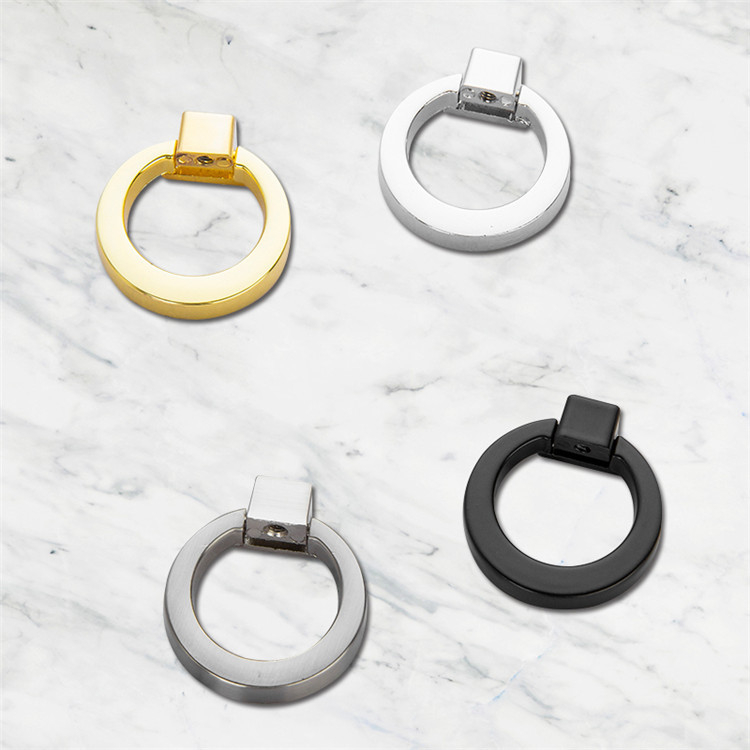 Liyu Mâner de dulap, aliaj de zinc, design cu un singur orificiu, stil modern minimalist, pentru uși și sertare de dulapuri