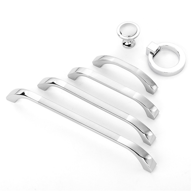 Liyu Mâner de dulap, aliaj de zinc, design cu un singur orificiu, stil modern minimalist, pentru uși și sertare de dulapuri