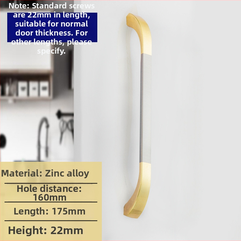 Liyu spintelės rankenėlė, cinko lydinys, dizainas su viena anga, šiuolaikinis minimalistinis stilius, tinka spintelių durims ir stalčiams