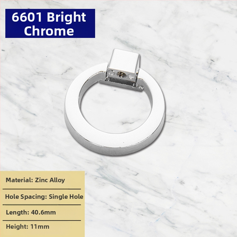 Liyu spintelės rankenėlė, cinko lydinys, dizainas su viena anga, šiuolaikinis minimalistinis stilius, tinka spintelių durims ir stalčiams