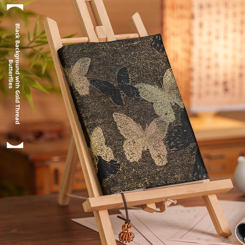 Copertă de carte din pânză, lucrată manual, pentru caiet, cu țesătură brocart cu motiv de păpădie; Marcă: Other; Material: Other; Import: Nu; Mărci private licențiate: Da; Potrivit pentru cadouri de afaceri.