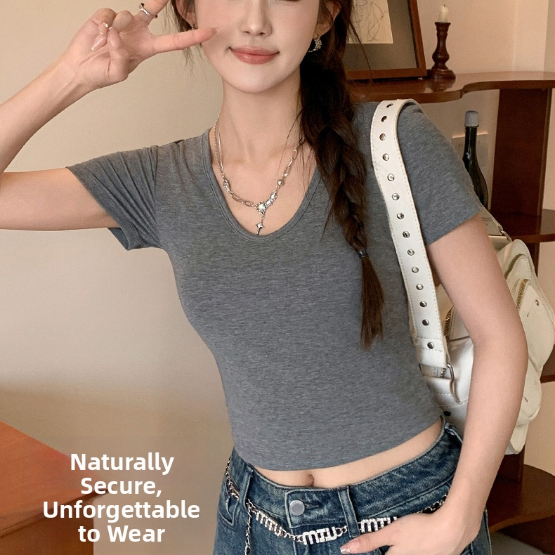 Bevielis krūštis su kvėpuojančiu Ice Silk audiniu, be siūlių kupštelės, su putų įdėklu