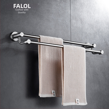 Seininis rankšluosčių laikiklis iš 304 nerūdijančio plieno, paviršius: ranka šlifuota/veidrodiškai blizgantis, apkrova 20 kg, vieno sluoksnio, šiuolaikiškas stilius