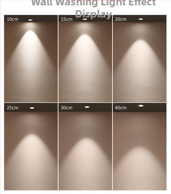 LED sieninis šviestuvas, įmontuotas, anti-glare, CRI≥90, 220V, aliuminio korpusas