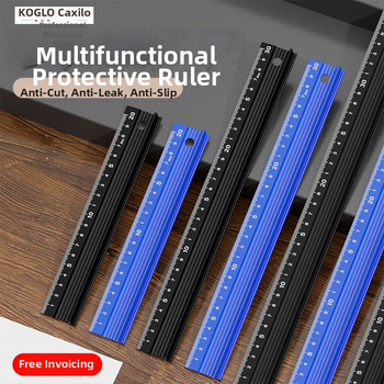 Cassiolo aliuminio lydinio liniuotė piešiniams – sutirštėtas korpusas, apsauginis kraštas, piešimo vadovas