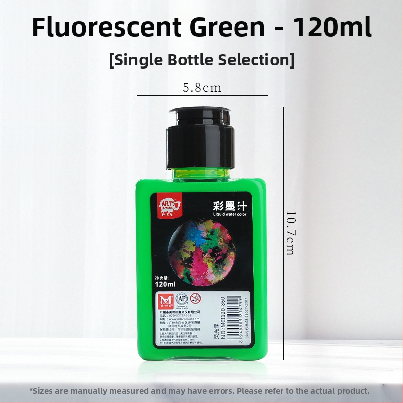 Meibang spalvota tintas Kinijos tapybai ir kaligrafijai, fluorescencinė tintė, kodas 388