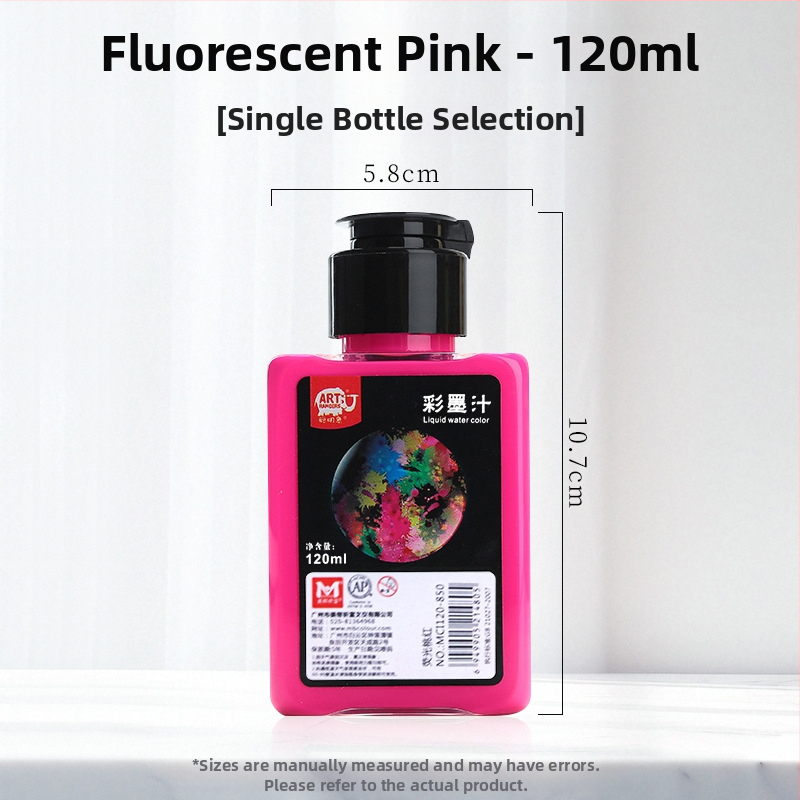 Meibang spalvota tintas Kinijos tapybai ir kaligrafijai, fluorescencinė tintė, kodas 388