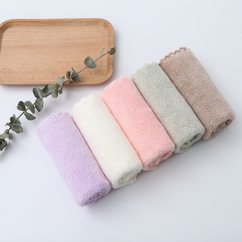 Vaiko kvadratinis rankšluostis, koralinis plišas, mišrių siūlų, Wendy prekės ženklas, vandens sugėrimo laikas 0-5 s