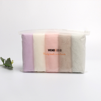 Vaiko kvadratinis rankšluostis, koralinis plišas, mišrių siūlų, Wendy prekės ženklas, vandens sugėrimo laikas 0-5 s