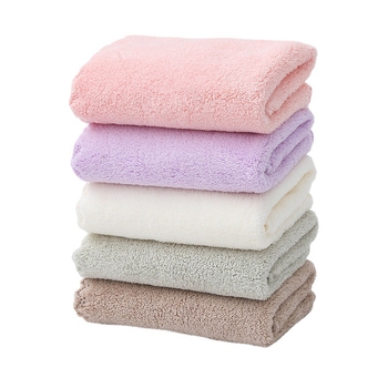 Vaiko kvadratinis rankšluostis, koralinis plišas, mišrių siūlų, Wendy prekės ženklas, vandens sugėrimo laikas 0-5 s