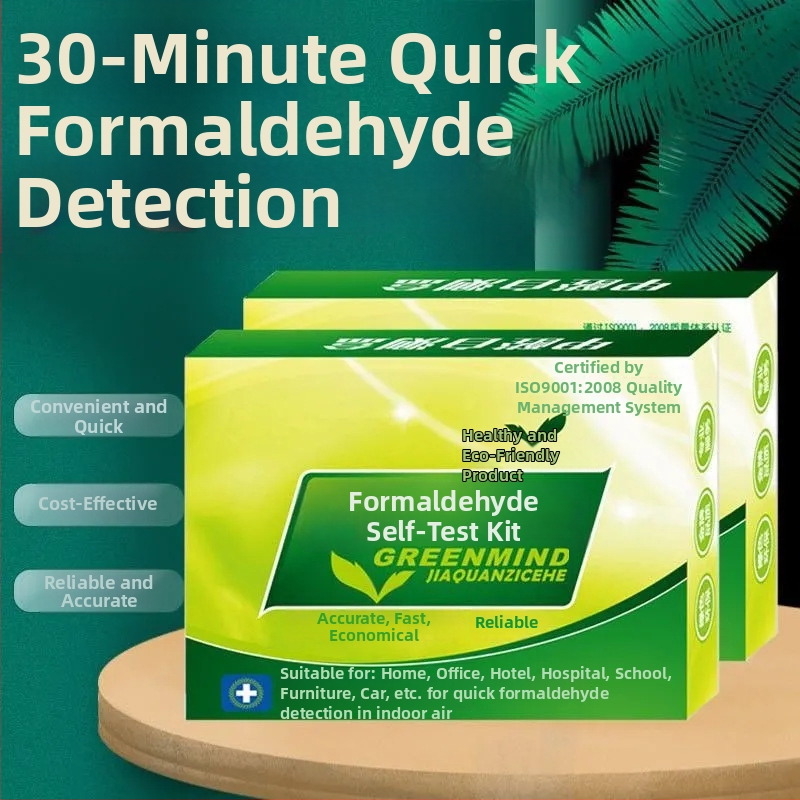 Namų formaldehido detektorius – savitikros dėžutė vidaus oro kokybei, diapazonas 0.01-0.50, tikslumas 0.01, be maitinimo