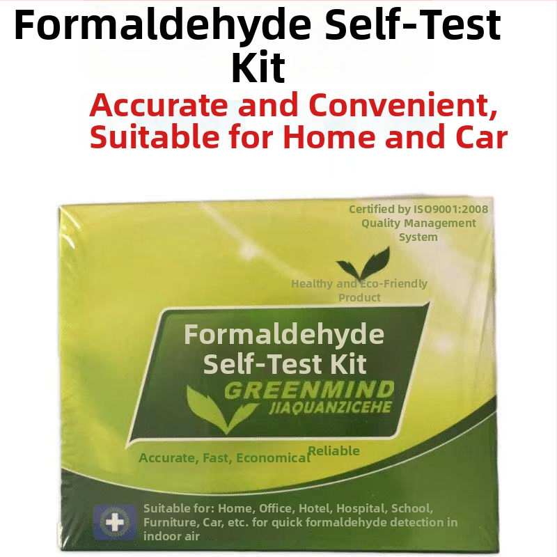 Mājas formaldehīda detektors – paštestēšanas kastīte iekšējai gaisai, plašums 0.01-0.50, precizitāte 0.01, bez barošanas