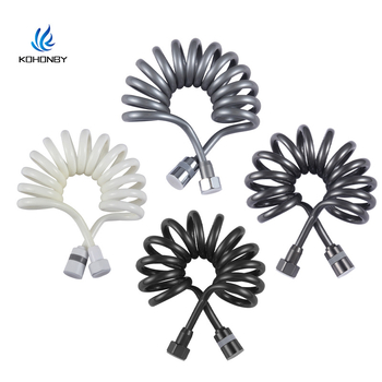 PU teleszkópos zuhanycső permetezővel, Modell SU022, 1 MPa, 0–99°C, csavaros csatlakozás