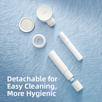 ecoco Dušo galva su slėgiu - ABS, apvali, įmontuota instaliacija, lietaus režimas