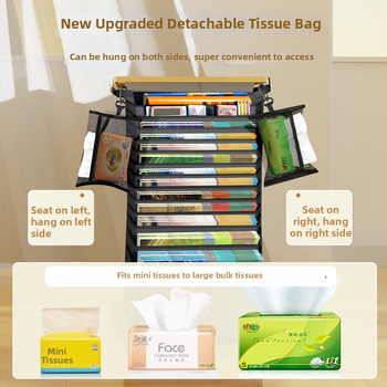 Stalo šoninė knygų krepšys, didelė talpa, Oxford audinys, modelis WQQ-GSF0716-001, 0,5 kg, skirta mokiniams