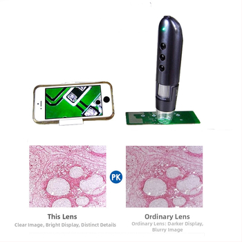 WiFi juhtmevaba mobiiltelefonimikroskoop makroobservationiks, 1600× suurendus, kaubamärk Chuda, mudel WIFI, päritolu Zhejiang