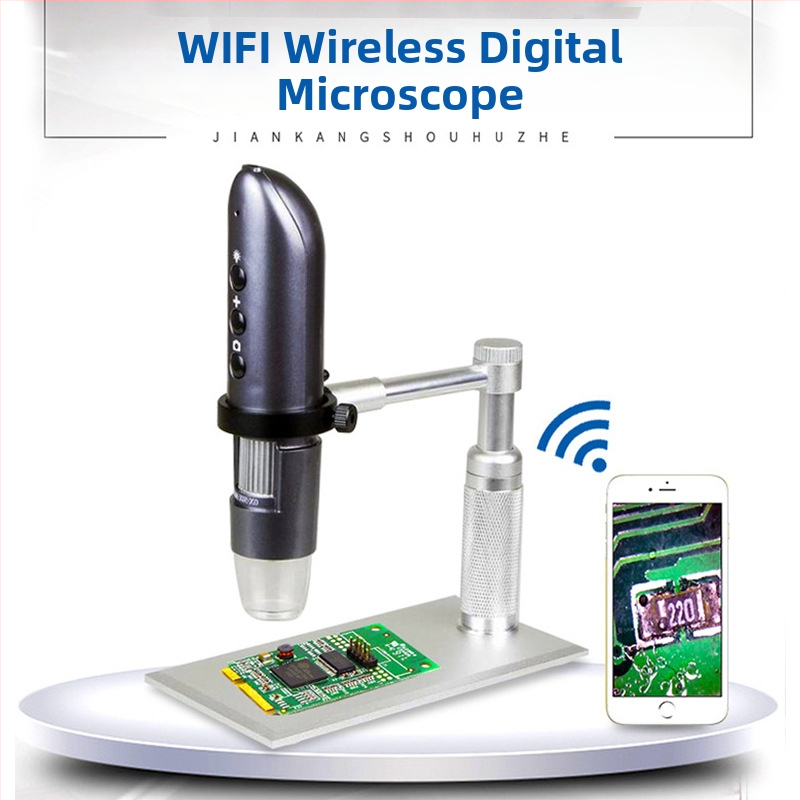WiFi juhtmevaba mobiiltelefonimikroskoop makroobservationiks, 1600× suurendus, kaubamärk Chuda, mudel WIFI, päritolu Zhejiang