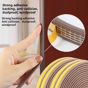 EPDM sandarinimo juosta durims ir langams - D tipo, lipni, atspari dėvėjimuisi, garso izoliacija