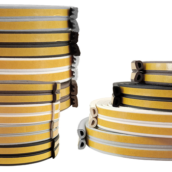 EPDM sandarinimo juosta durims ir langams - D tipo, lipni, atspari dėvėjimuisi, garso izoliacija